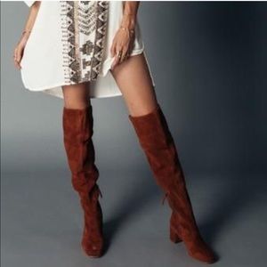 Matisse Over the Knee Suede Boots